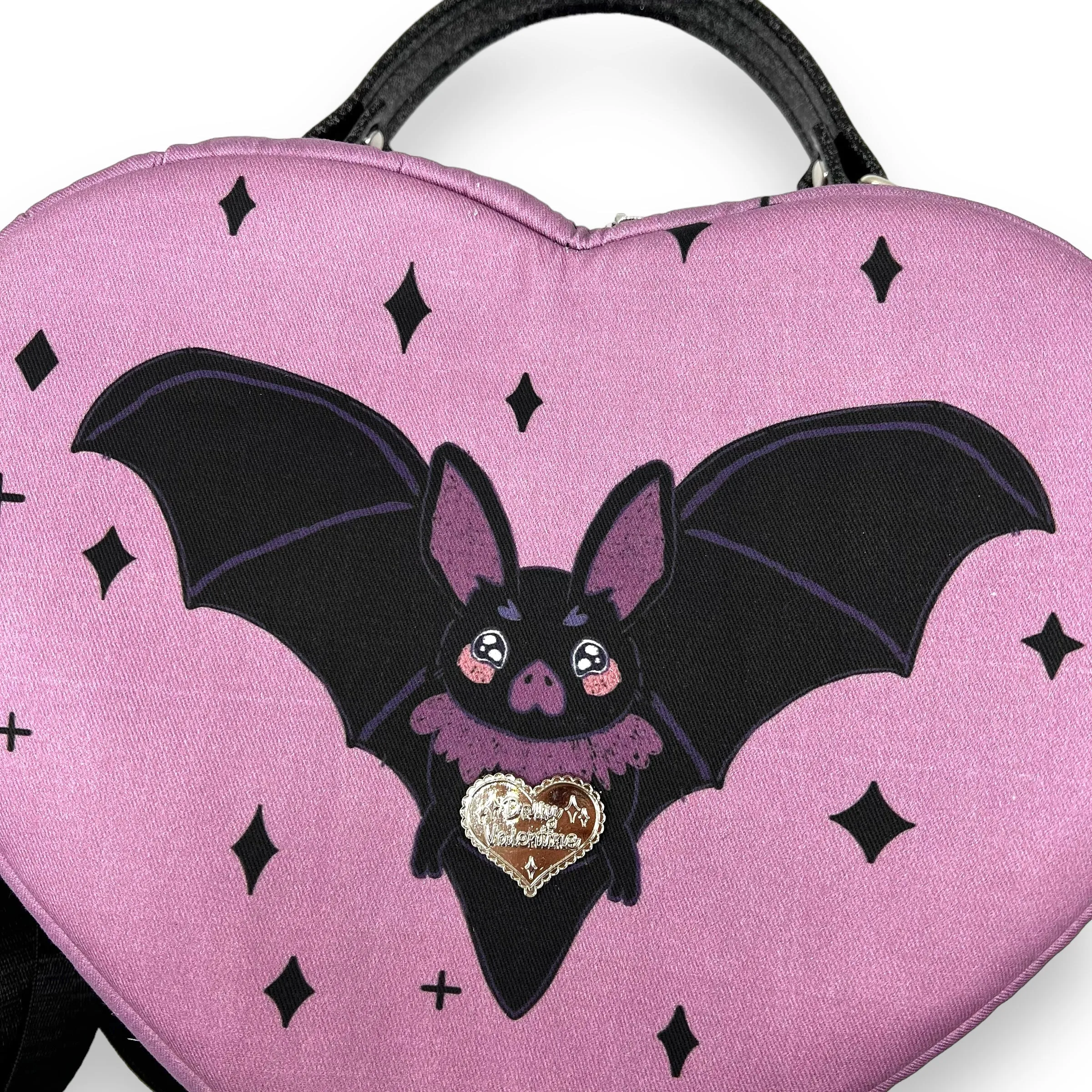 Dolly Bat Heart Bag / Dorkabrain Collaboration