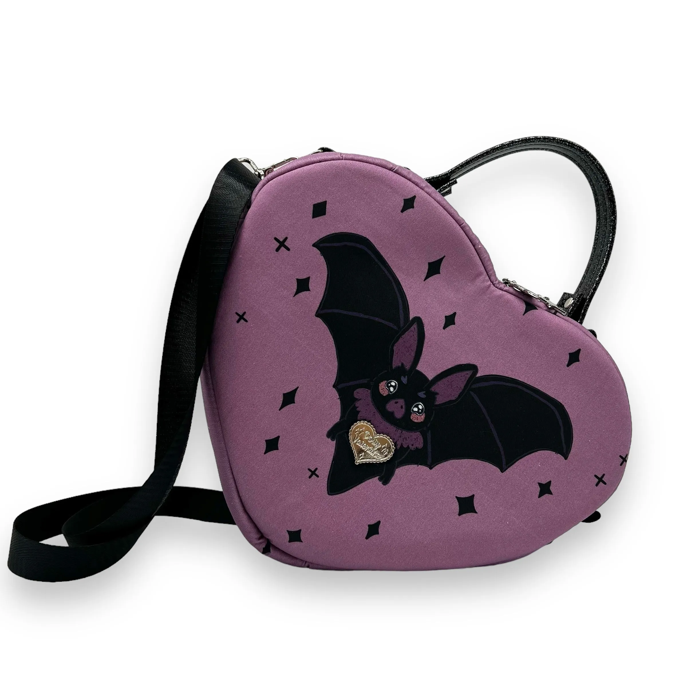 Dolly Bat Heart Bag / Dorkabrain Collaboration