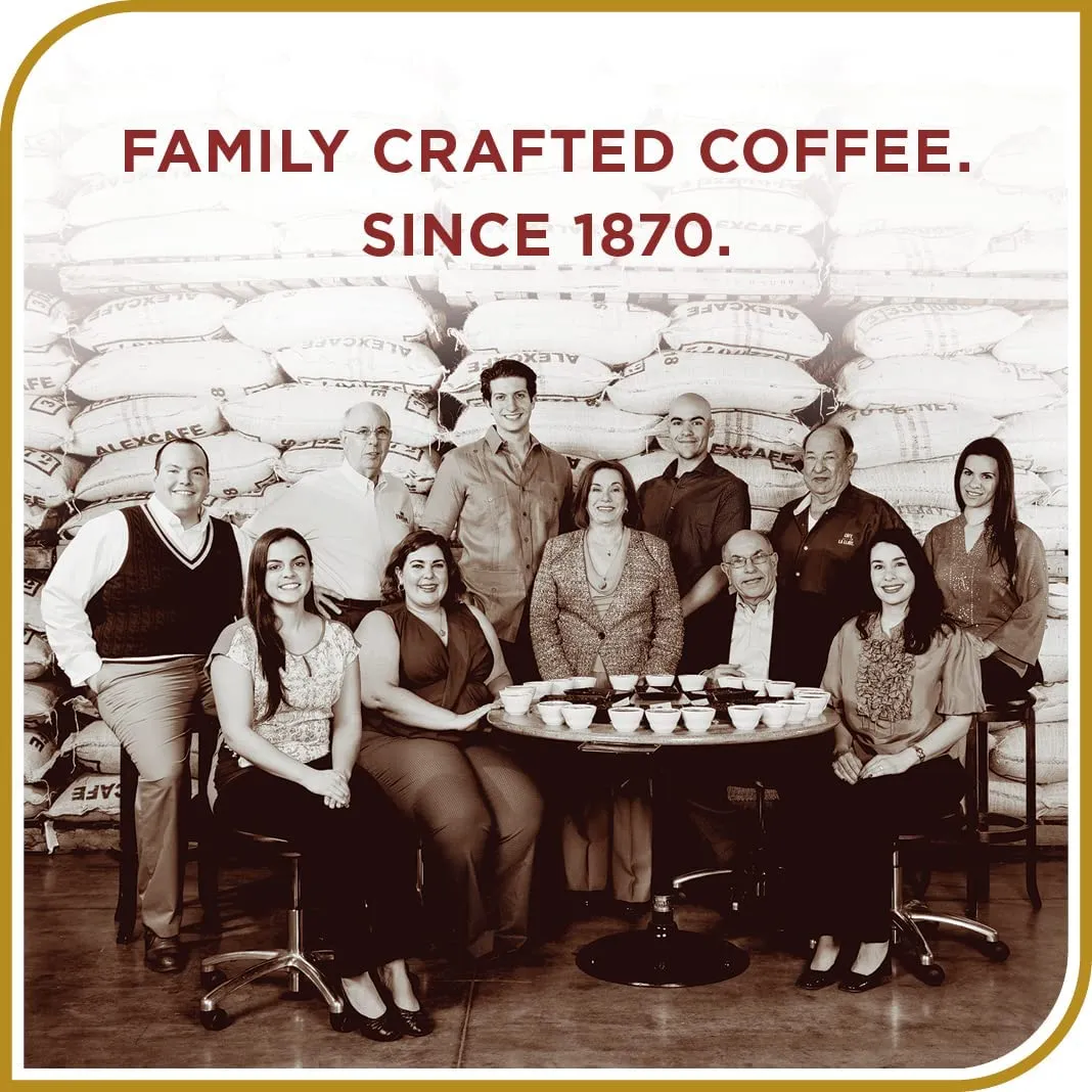 Don Francisco's Premium Hawaiian Hazelnut Medium Roast Ground Coffee - 100% Arabica Beans, Perfect for Drip, Pour Over, and French Press - Carefully Sourced, Family-Crafted Since 1870 (20 oz Bag)