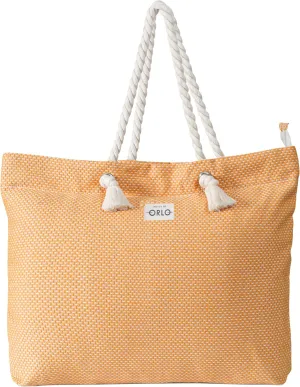 Dotted Weave Tote Bags for Travel, Gym, Office & Work, Daily Use Bags for Women, Mustard Yellow