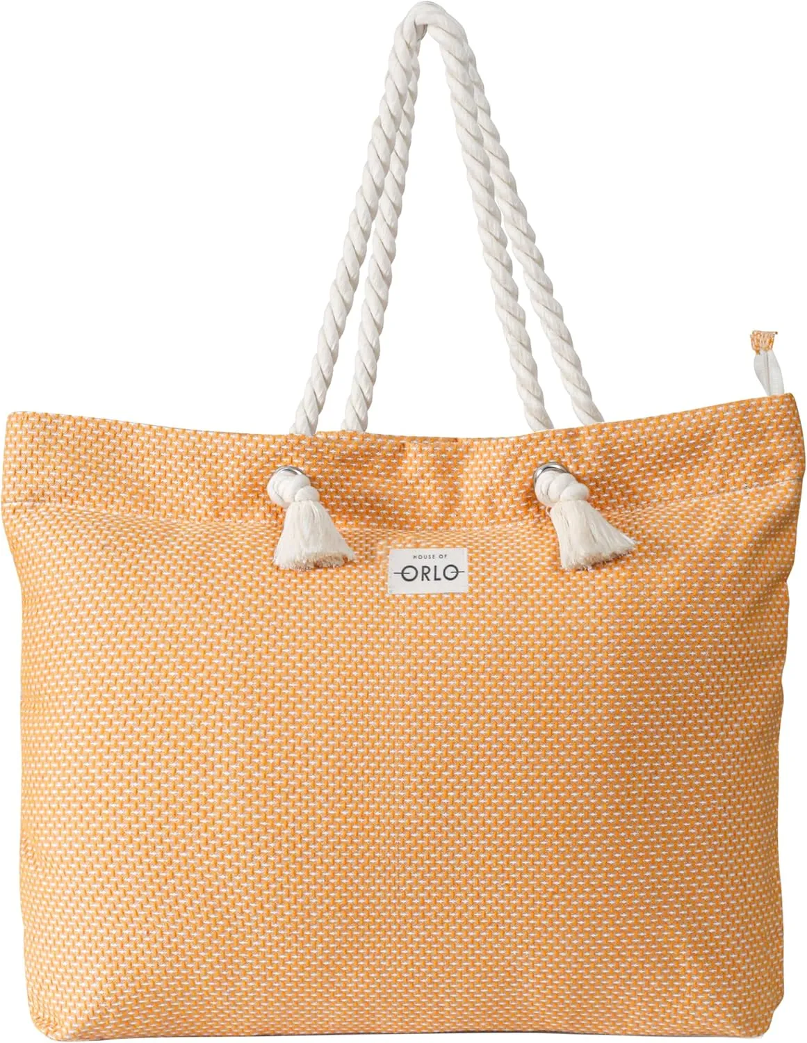 Dotted Weave Tote Bags for Travel, Gym, Office & Work, Daily Use Bags for Women, Mustard Yellow
