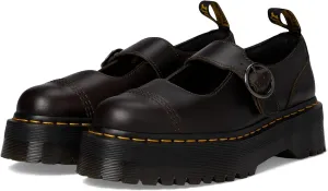 Dr. Martens Women's Addina Leather Platform Shoes