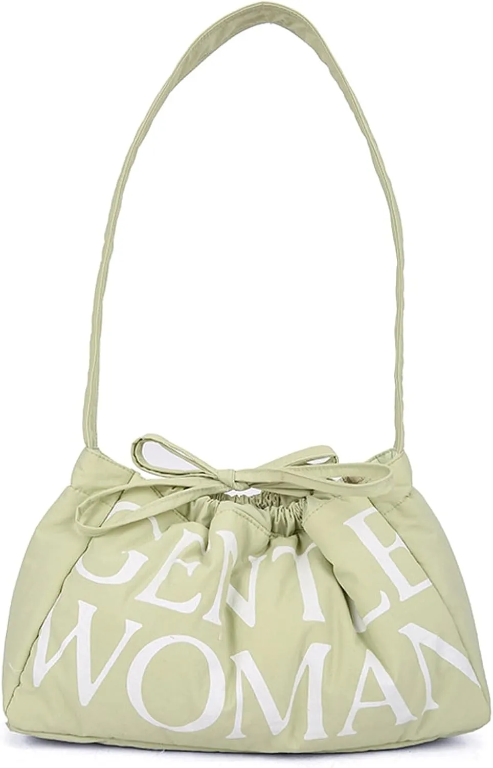 Drawstring Denim Slouch Bag with Snap Button Canvas Shoulder Handbag Travel Holiday Everyday Purse for Women