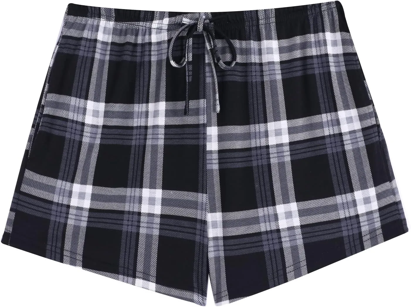 Ekouaer Women Pajama Shorts Comfy Lounge Bottom with Pockets Stretch Strip Sleepwear Drawstring Pj Bottoms Sleep Shorts