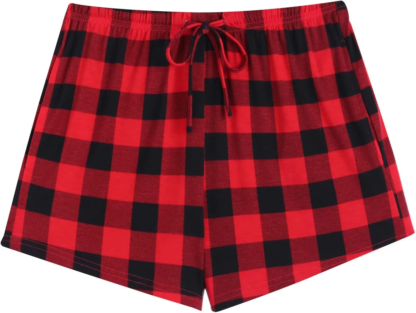 Ekouaer Women Pajama Shorts Comfy Lounge Bottom with Pockets Stretch Strip Sleepwear Drawstring Pj Bottoms Sleep Shorts
