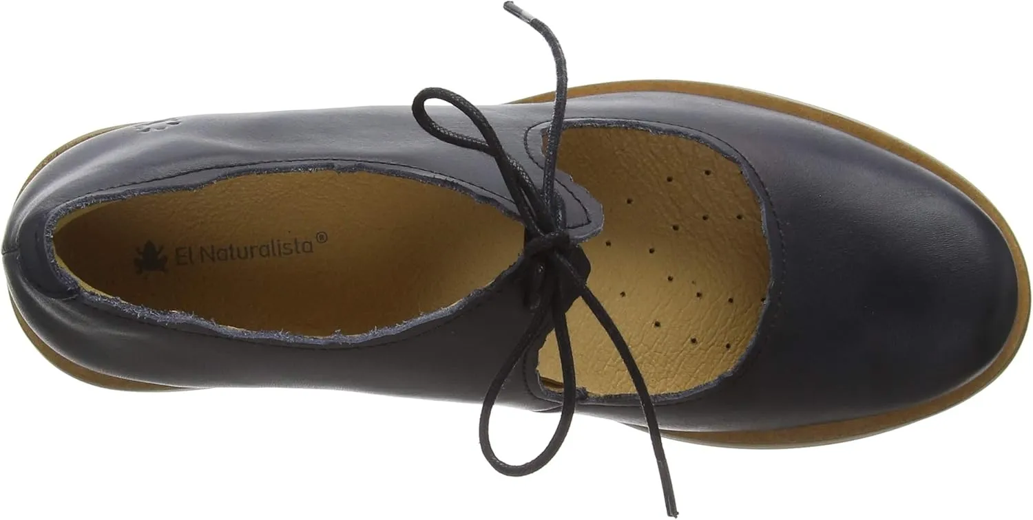 El Naturalista Womens Aqua 5354 Leather Heel Shoes