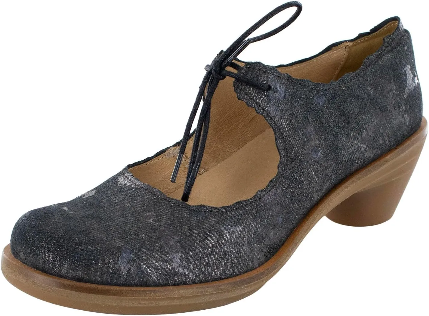 El Naturalista Womens Aqua 5354F Heel Shoes