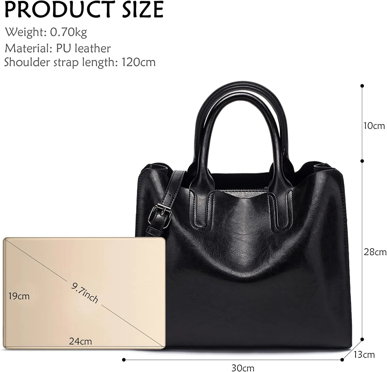 Elegant Women's Handbag Women Large Top Handle Handbag Ladies