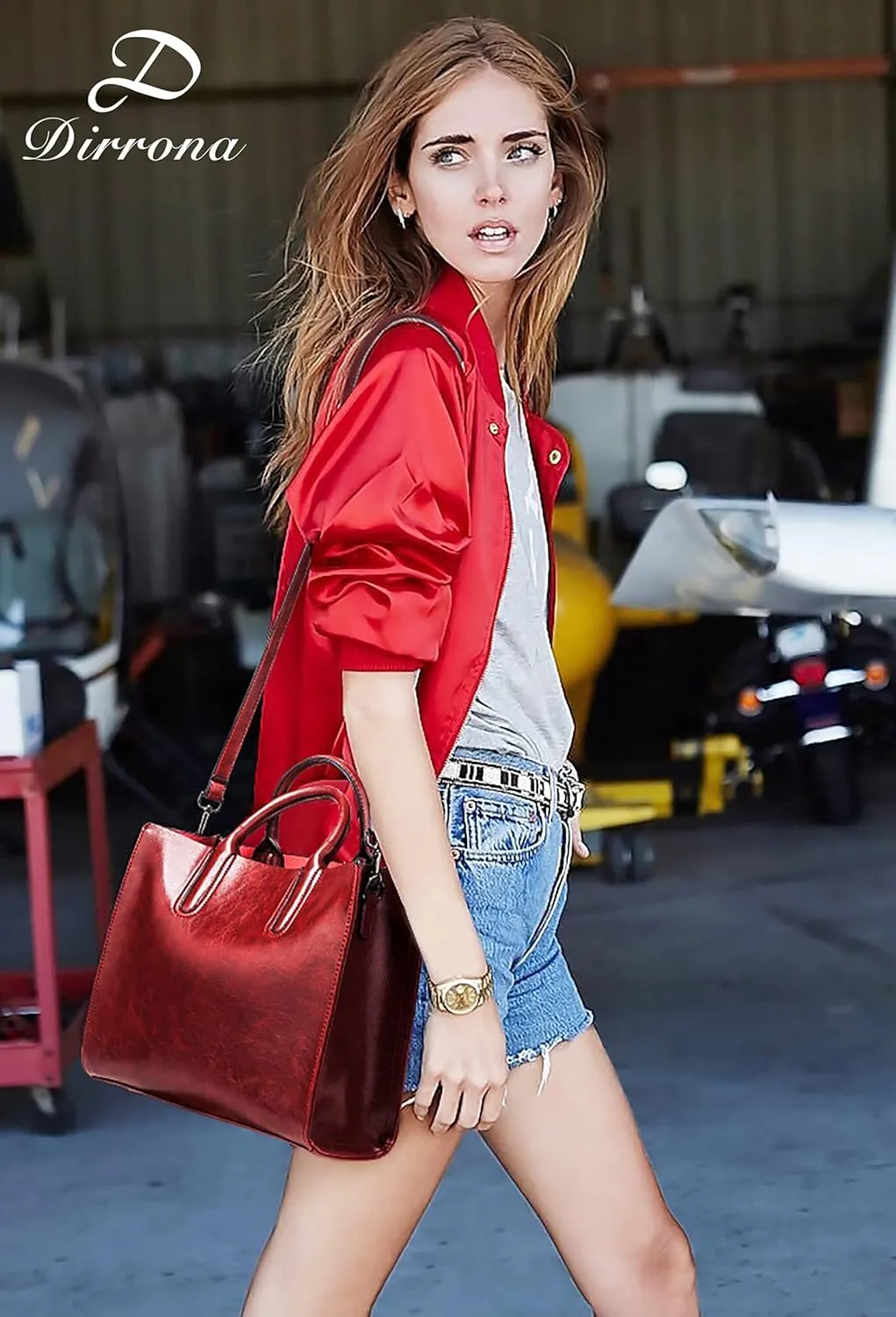 Elegant Women's Handbag Women Large Top Handle Handbag Ladies