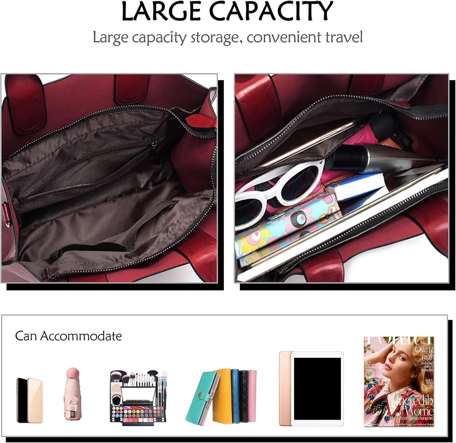 Elegant Women's Handbag Women Large Top Handle Handbag Ladies