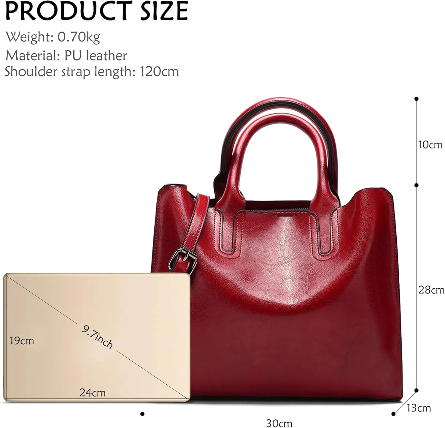 Elegant Women's Handbag Women Large Top Handle Handbag Ladies