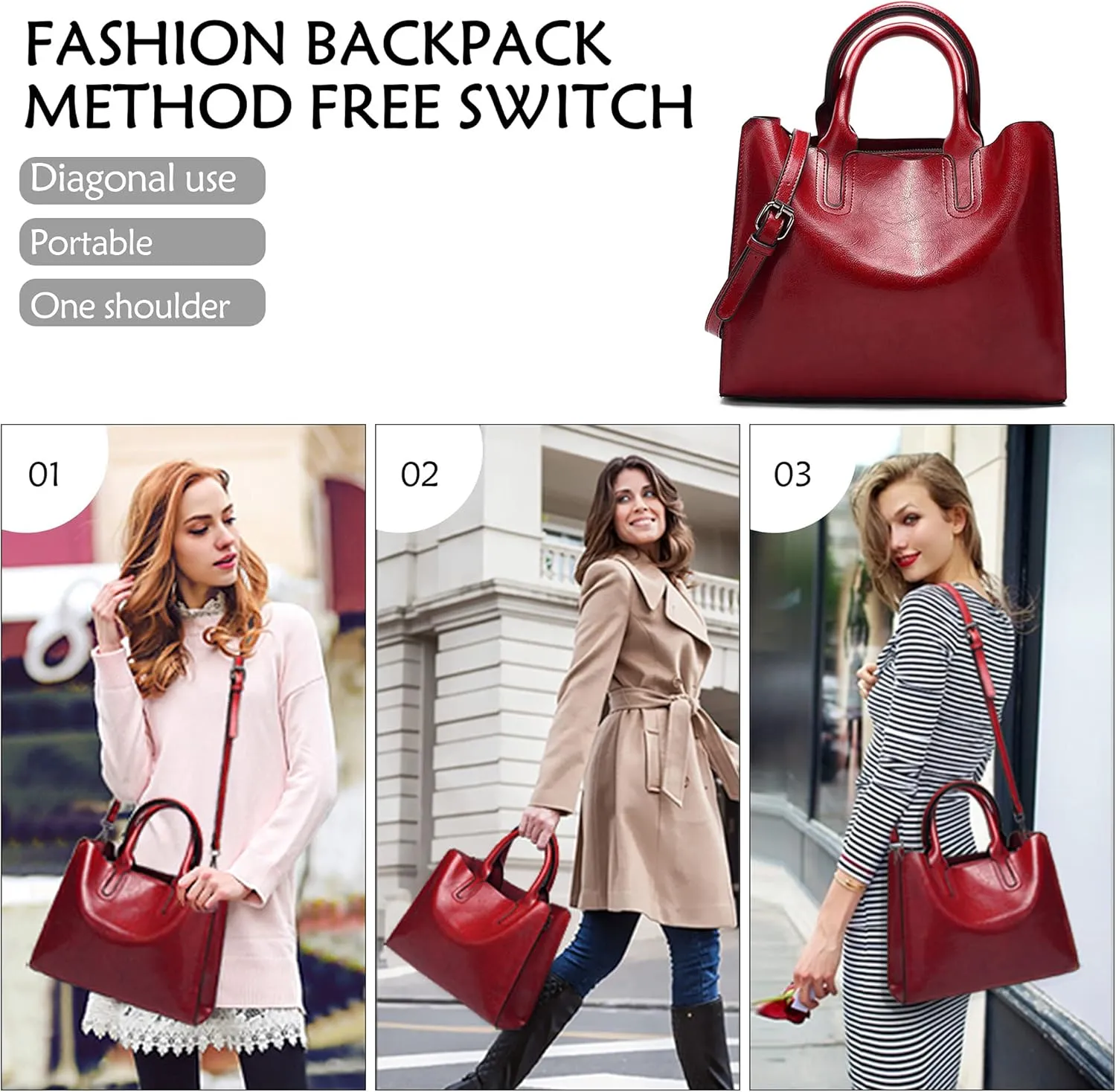 Elegant Women's Handbag Women Large Top Handle Handbag Ladies