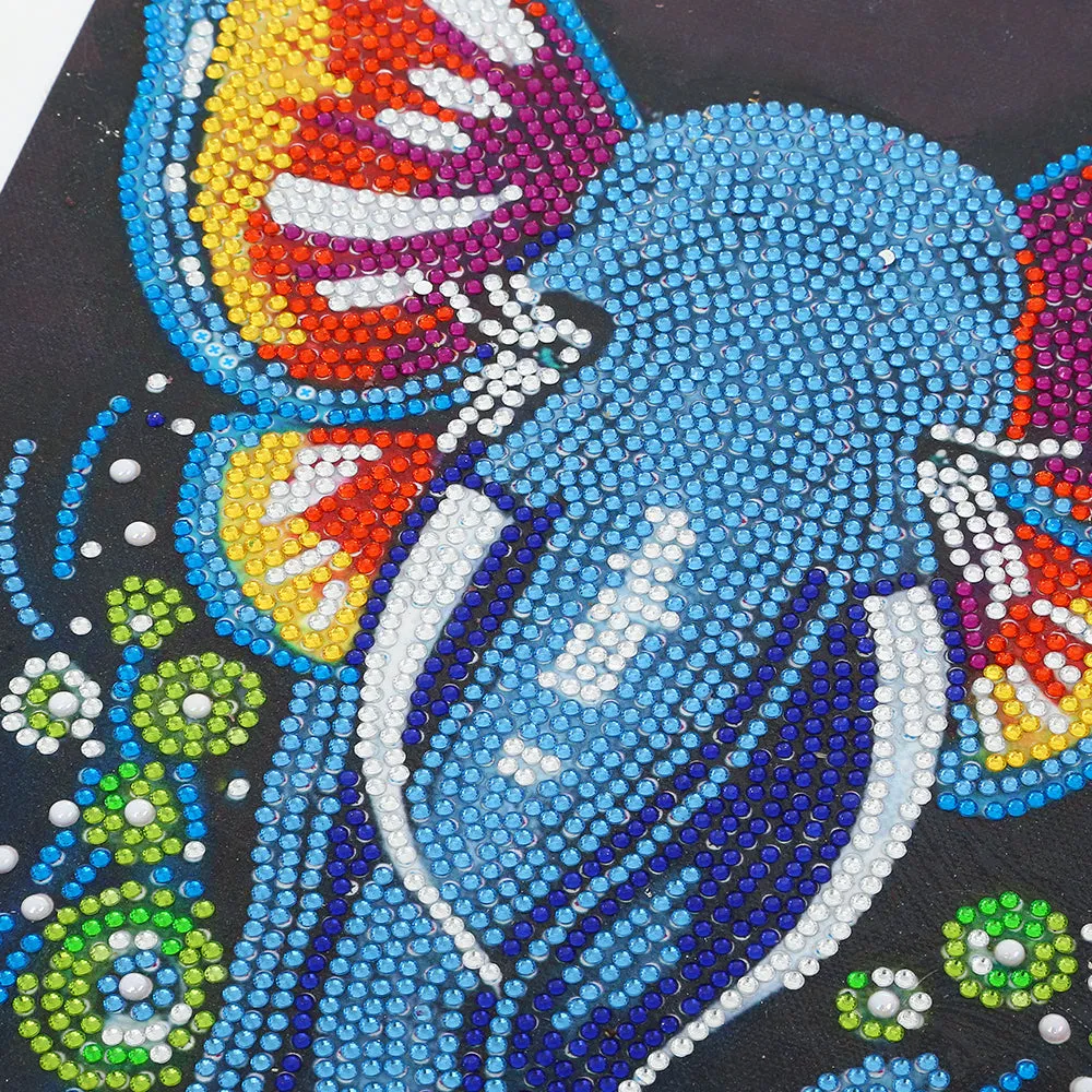 Elephant-Special Shaped Crystal Diamond Painting-30*40cm