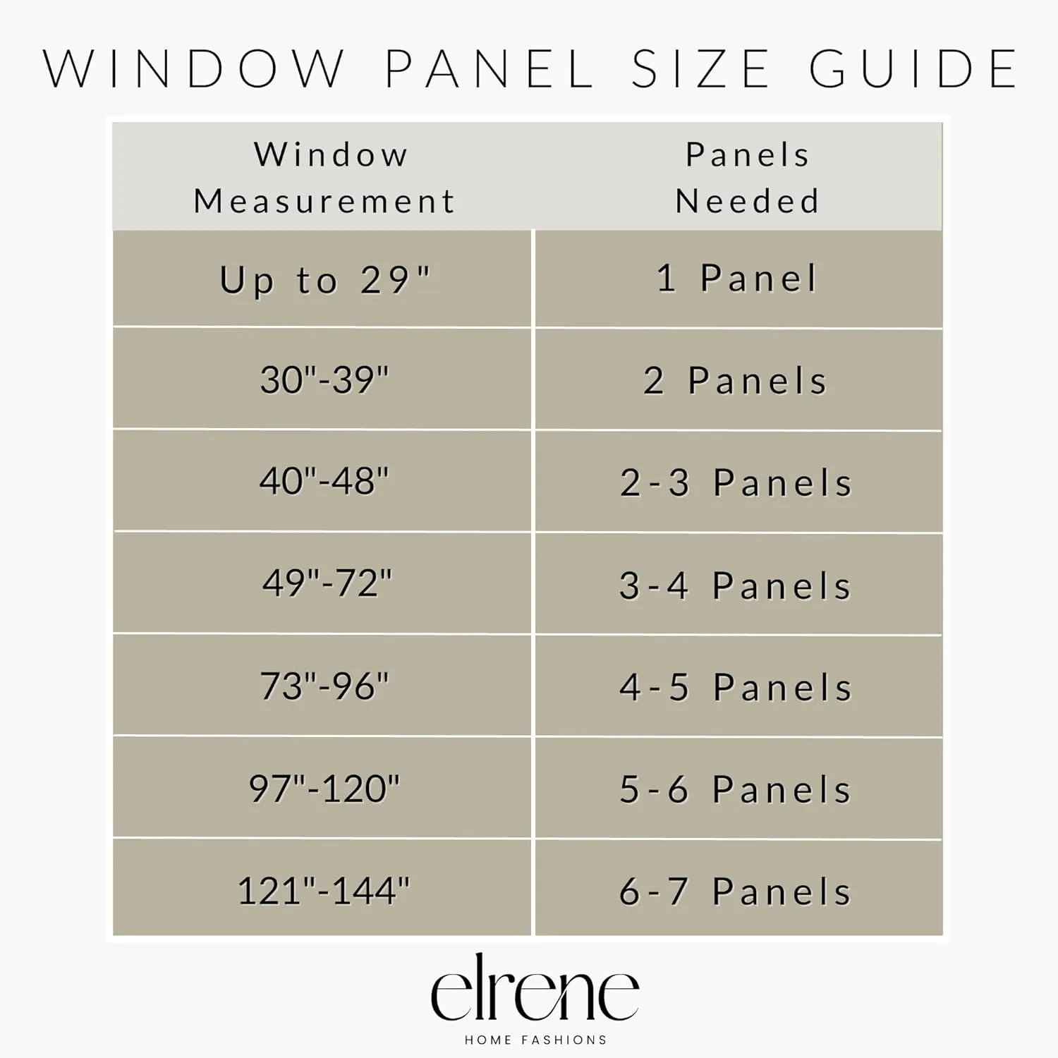 Elrene Home Fashions Mia Jacquard Scroll Blackout Window Curtain, 52" x 95" (1 Panel), Natural