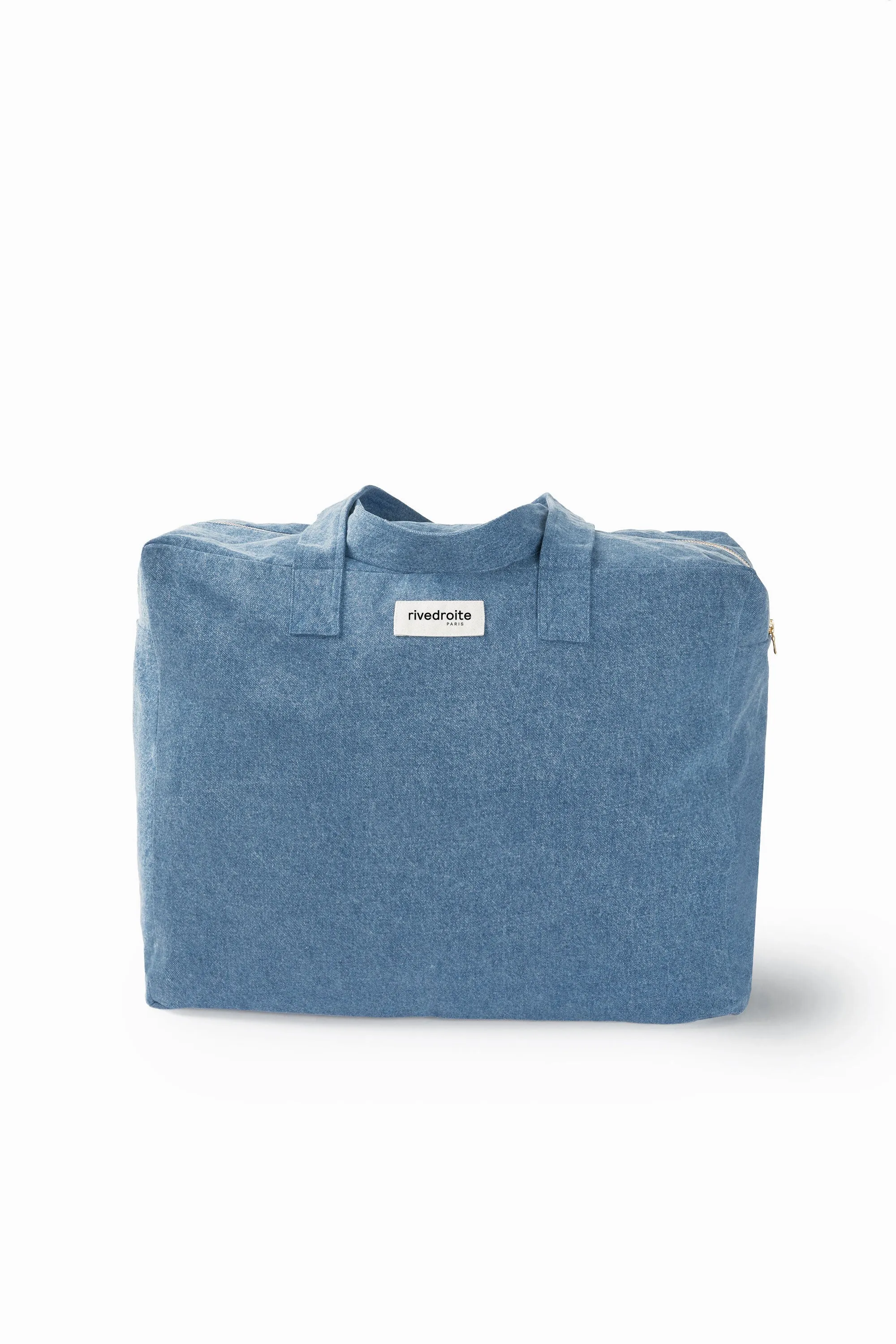 Elzevir the big weekend bag - Upcycled Stonewashed denim