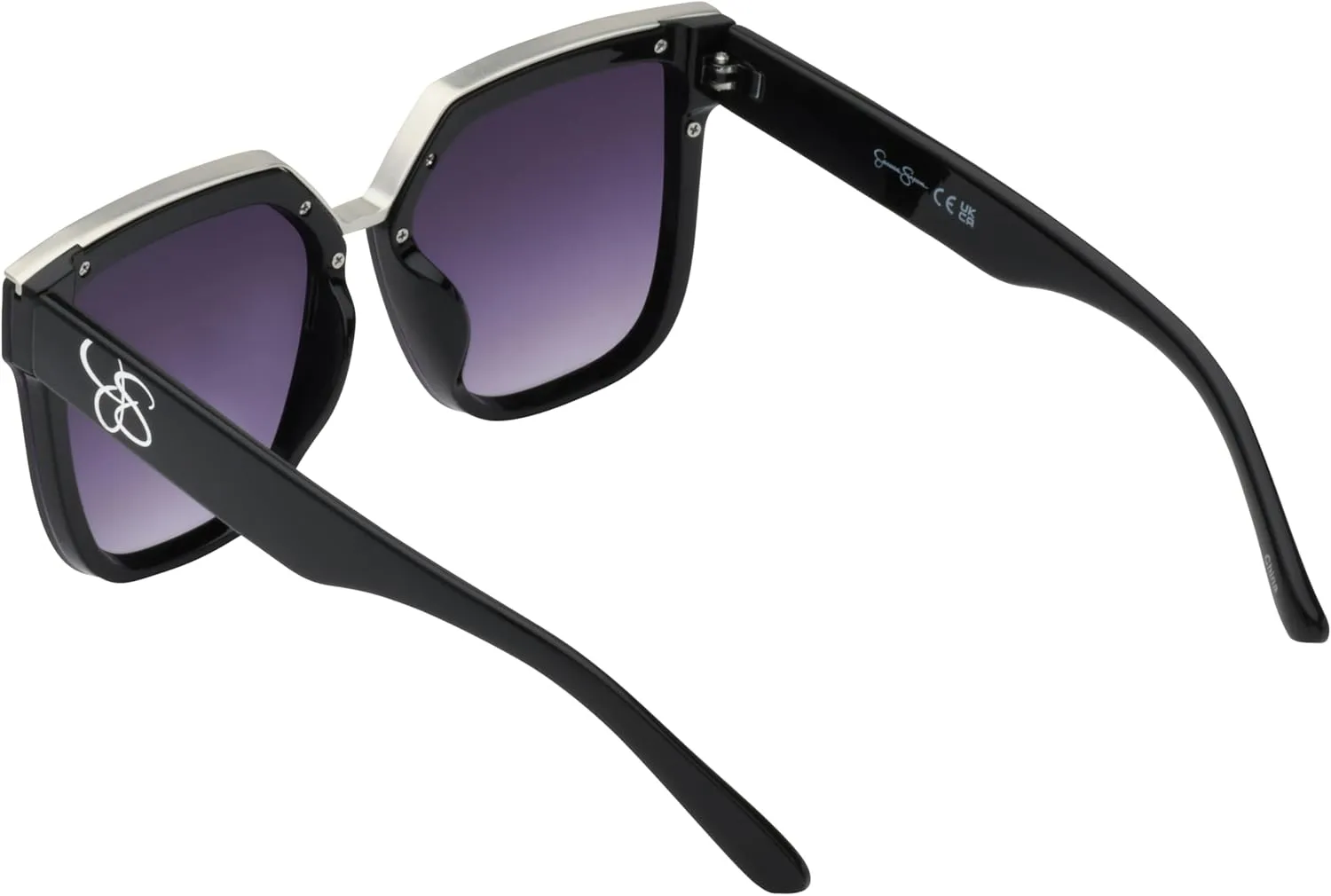 essica Simpson Women's J6214 Oversized Cat Eye Square Sunglasses