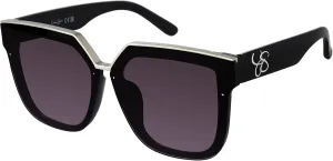 essica Simpson Women's J6214 Oversized Cat Eye Square Sunglasses