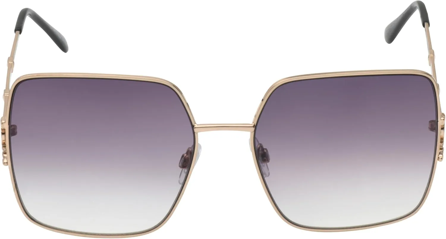essica Simpson Women's J6214 Oversized Cat Eye Square Sunglasses