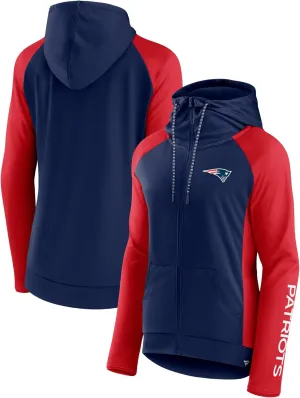 Fanatics Women's NFL End Around Lightweight Raglan Full-Zip Hoodie Jacket