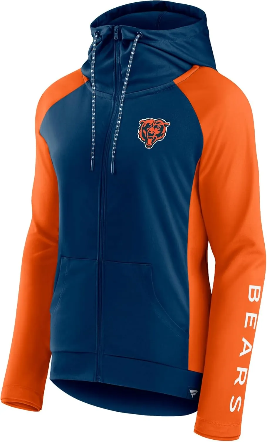 Fanatics Women's NFL End Around Lightweight Raglan Full-Zip Hoodie Jacket