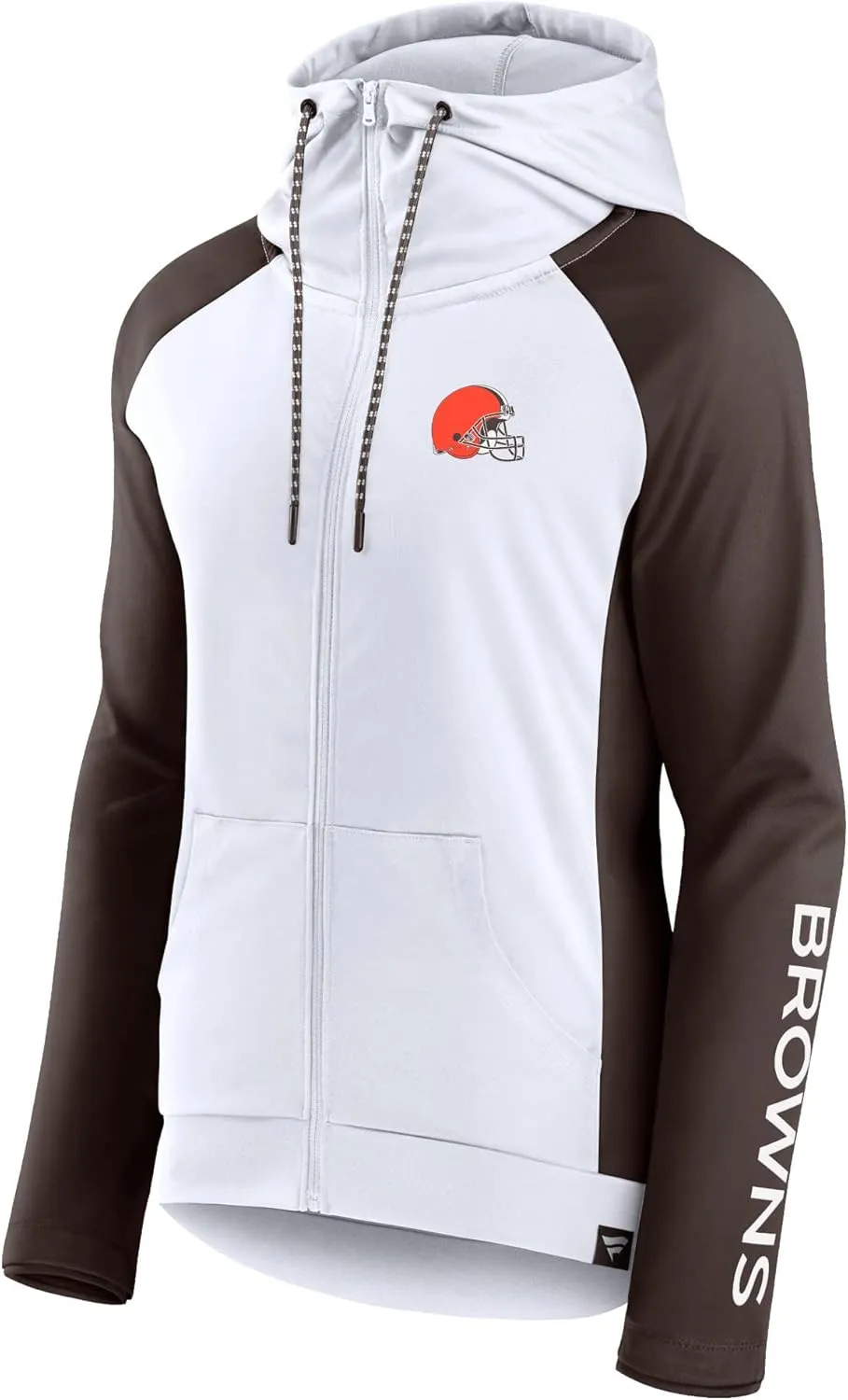 Fanatics Women's NFL End Around Lightweight Raglan Full-Zip Hoodie Jacket