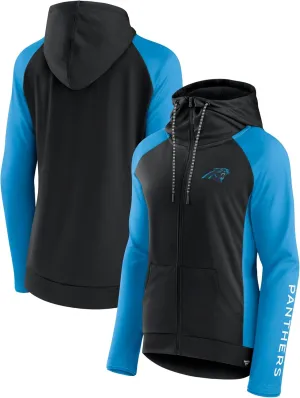 Fanatics Women's NFL End Around Lightweight Raglan Full-Zip Hoodie Jacket