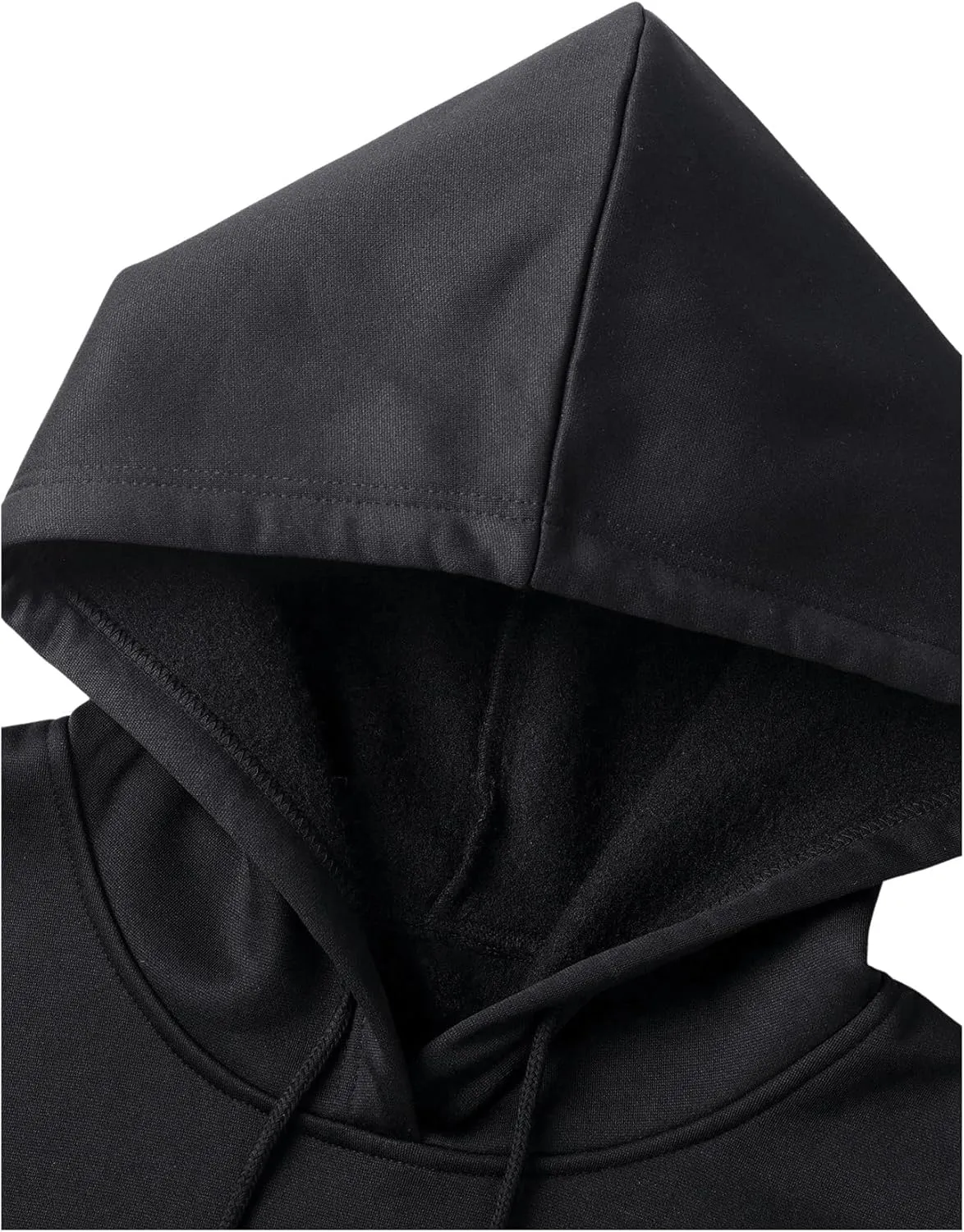 Floerns Men's Graphic Print Long Sleeve Drawstring Hoodie Pullover Sweatshirt