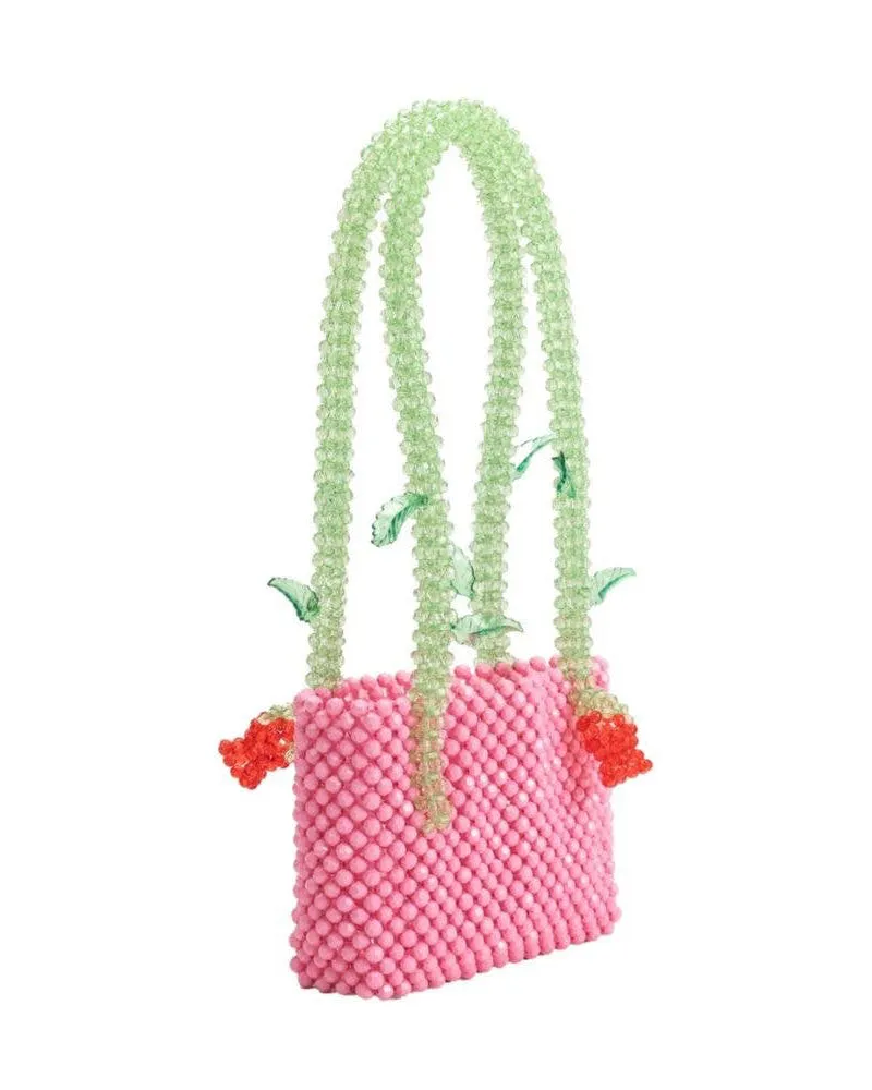 Flor Beaded Bag