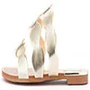 Floret Scalloped Sandal