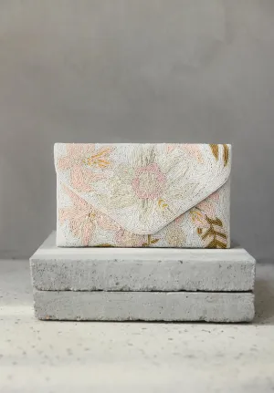 Flowers Beaded Handbag (Preorder)