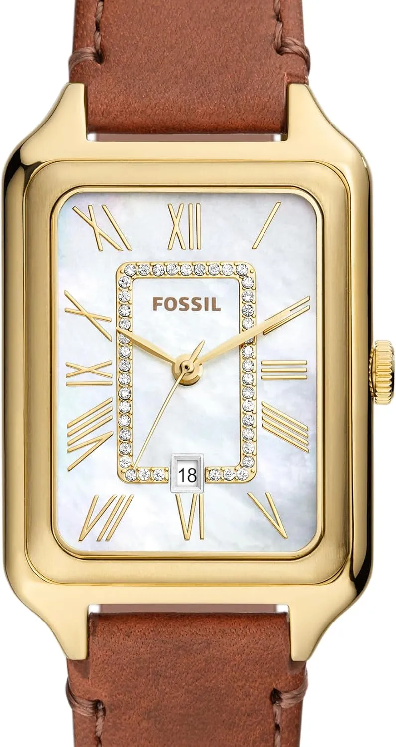 Fossil Women's Raquel Quartz Stainless Steel Three-Hand Watch