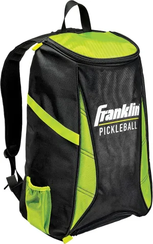 Franklin Sports Pickleball Bags - Premium Backpack for Men   Women - Bag for Accessories   Gear - Pickleball Sport Equipment Bag - Black