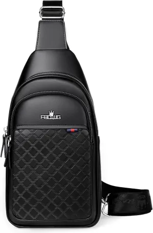 FSD.WG sling Backpack for Men Chest Bag Crossbody Shoulder Bags Travel Bag Purse for Men with Water Resistant