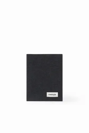 Gabin the health records cover - Recycled cotton black