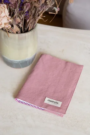 Gabin the health records cover - Recycled cotton bois de rose