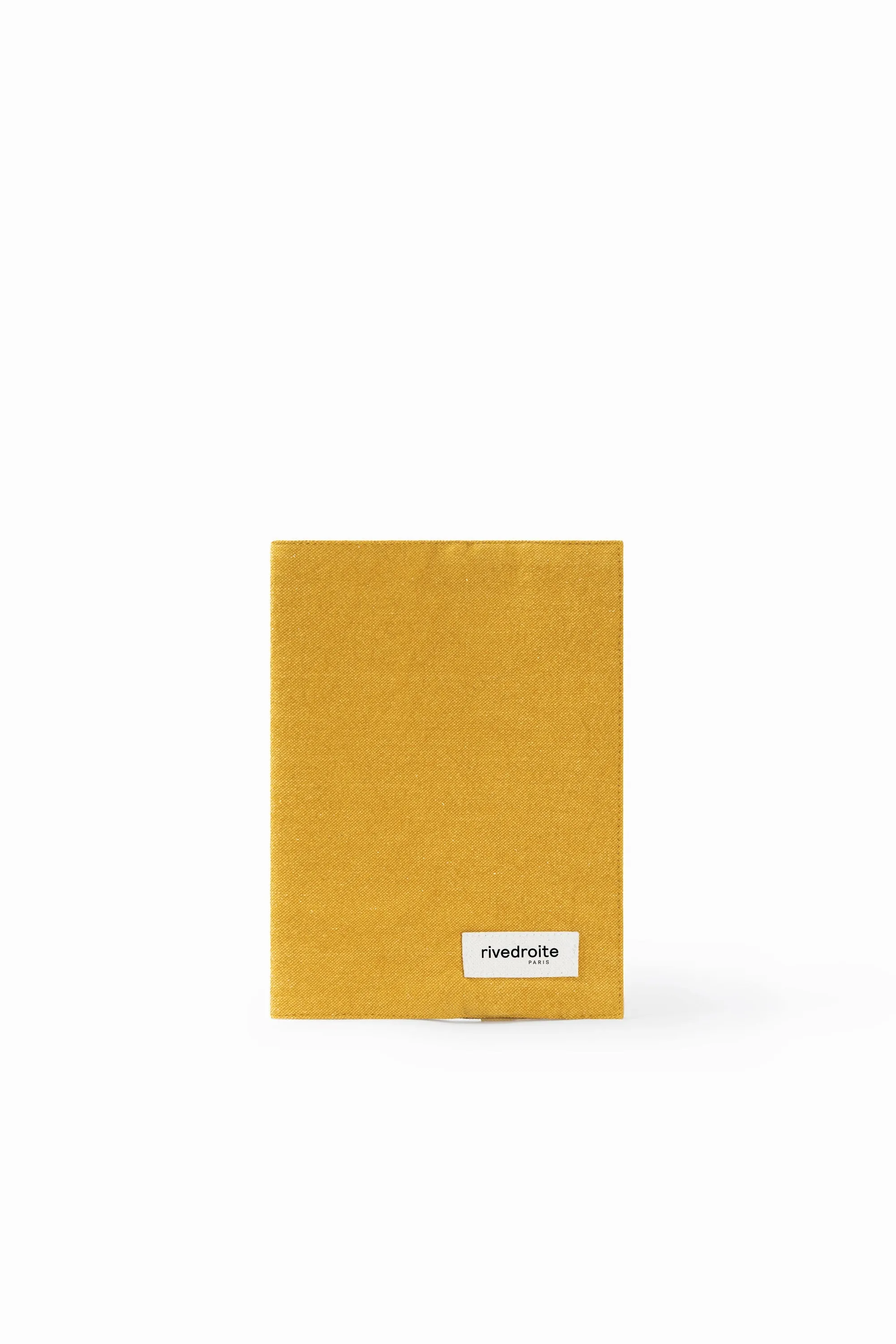 Gabin the health records cover - Recycled cotton mustard