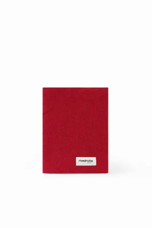 Gabin the health records cover - Recycled cotton Vibrant Red