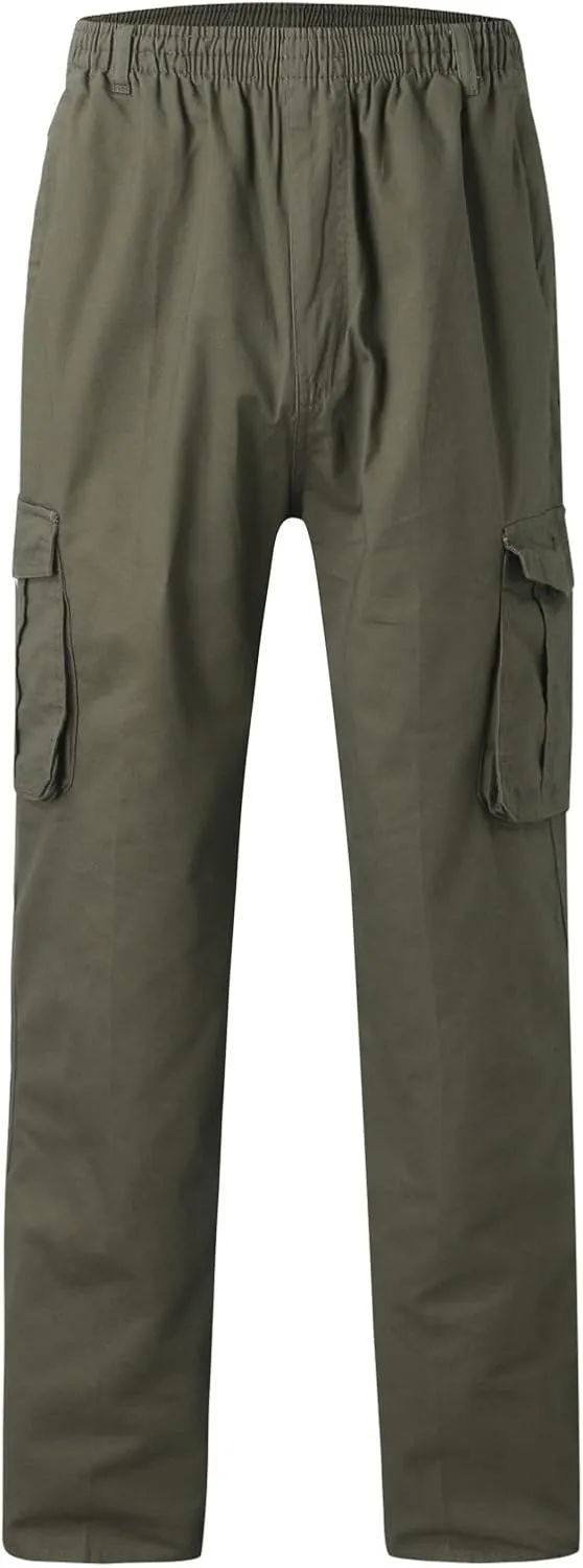 GIERIDUC Men Outdoor Cargo Pant Best Travel Pants for Long Flights Men's Mens Long Underwear Pants Mens Khaki Pants Outdoor