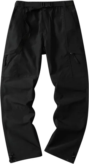 GIERIDUC Mens Athletic Sweatpants with Pockets Fashion Basic Mens Joggers Lightweight Drawstring Elastic Waist Track Pants