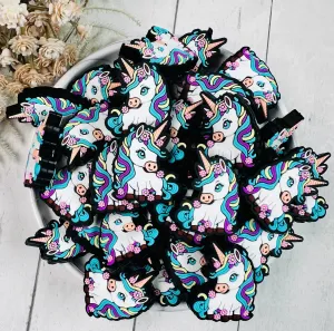 Glamorous Unicorn Silicone Focal Beads, Anima focal  Beads