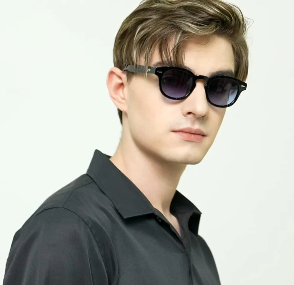 Gtand Unisex Vintage Retro Round Style Tinted Sunglasses For Men Women Fashion Circle Sun Glasses 46mm