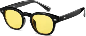 Gtand Unisex Vintage Retro Round Style Tinted Sunglasses For Men Women Fashion Circle Sun Glasses 46mm