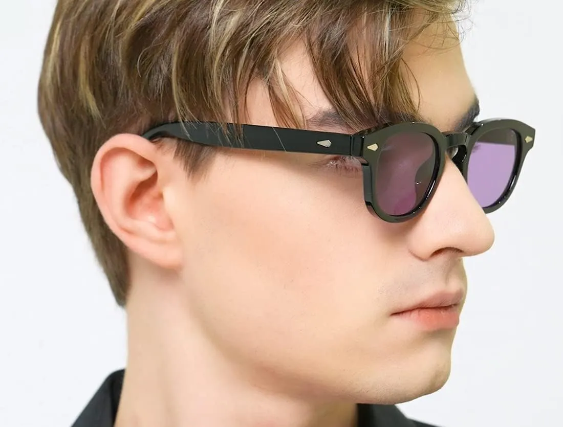 Gtand Unisex Vintage Retro Round Style Tinted Sunglasses For Men Women Fashion Circle Sun Glasses 46mm