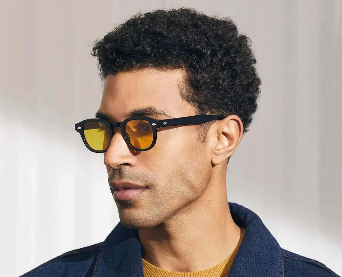 Gtand Unisex Vintage Retro Round Style Tinted Sunglasses For Men Women Fashion Circle Sun Glasses 46mm