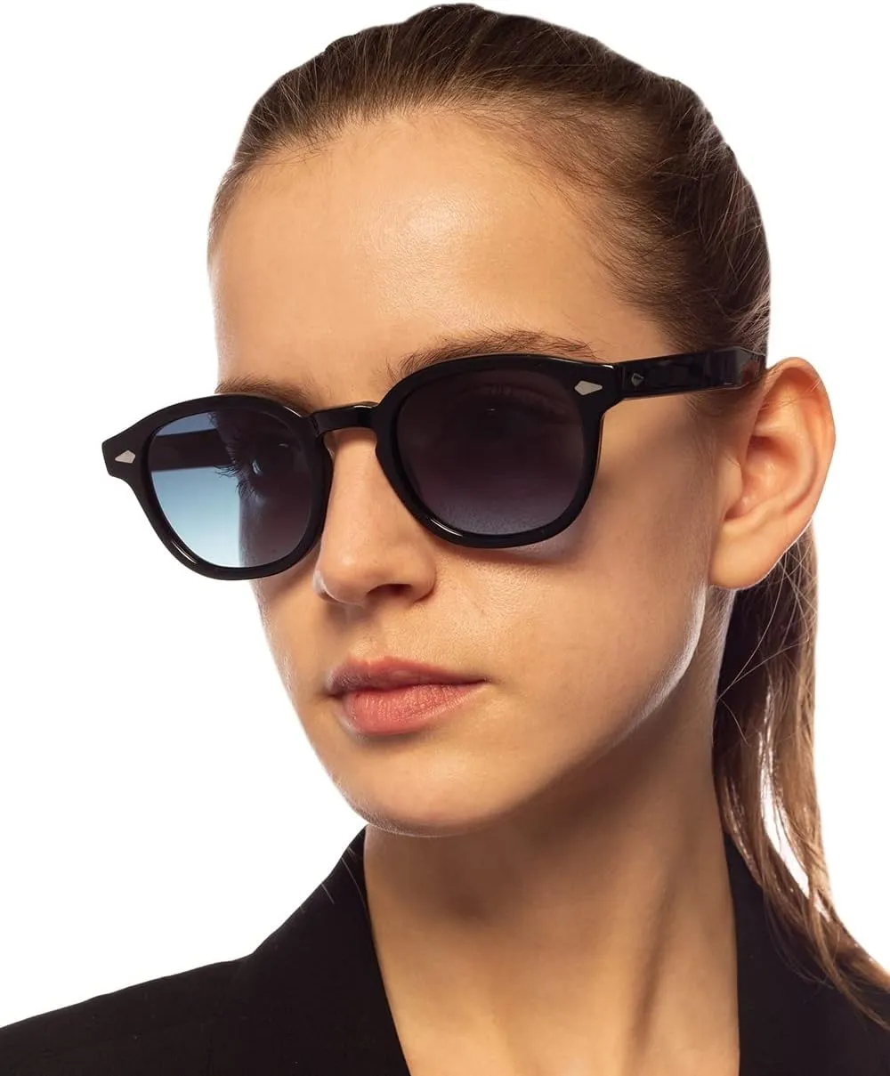Gtand Unisex Vintage Retro Round Style Tinted Sunglasses For Men Women Fashion Circle Sun Glasses 46mm