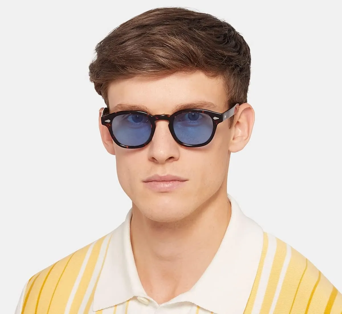 Gtand Unisex Vintage Retro Round Style Tinted Sunglasses For Men Women Fashion Circle Sun Glasses 46mm