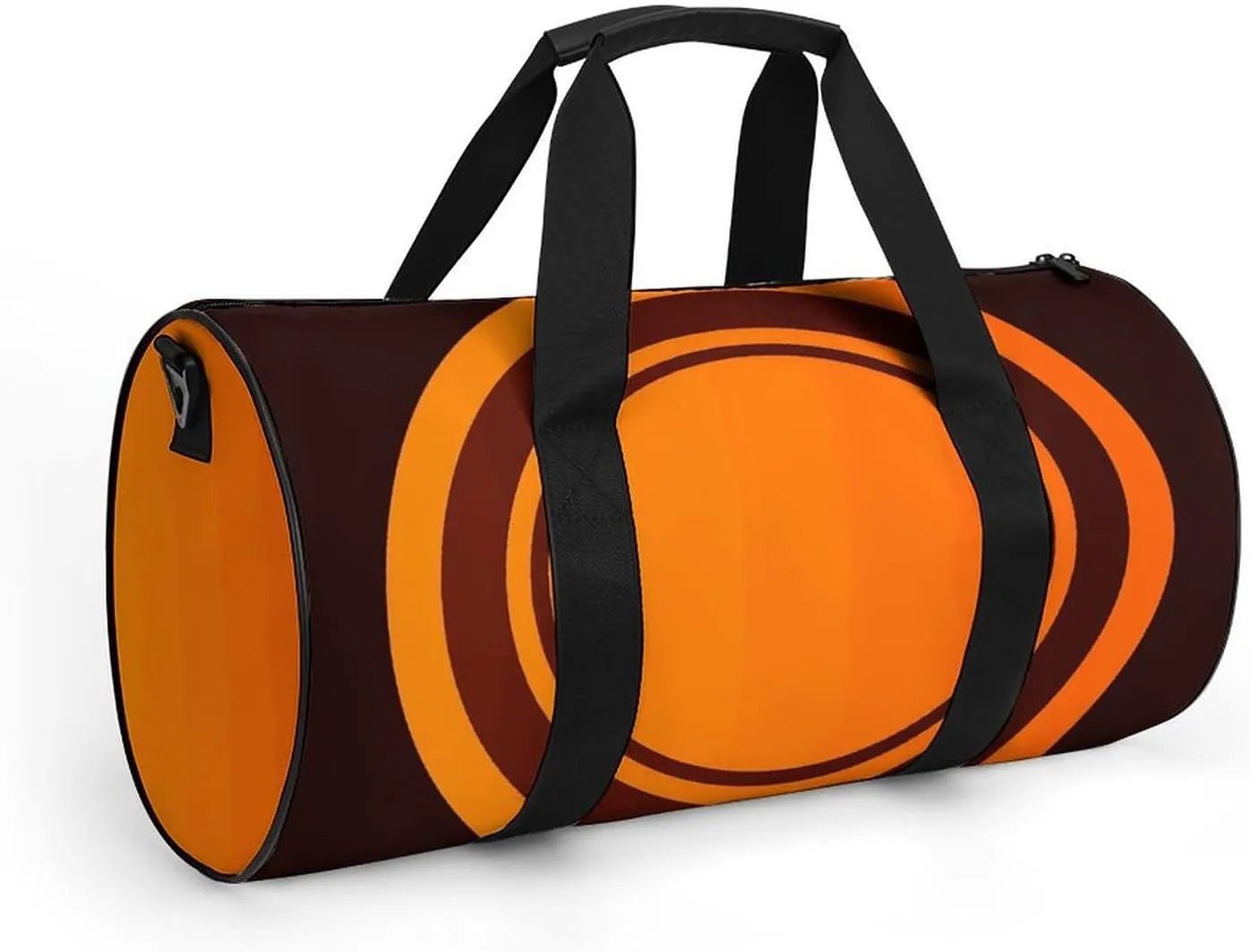 Gym Bag for Men Women Circle Pattern Duffel Bag Overnight Bag with Compartment Gym Sackpac