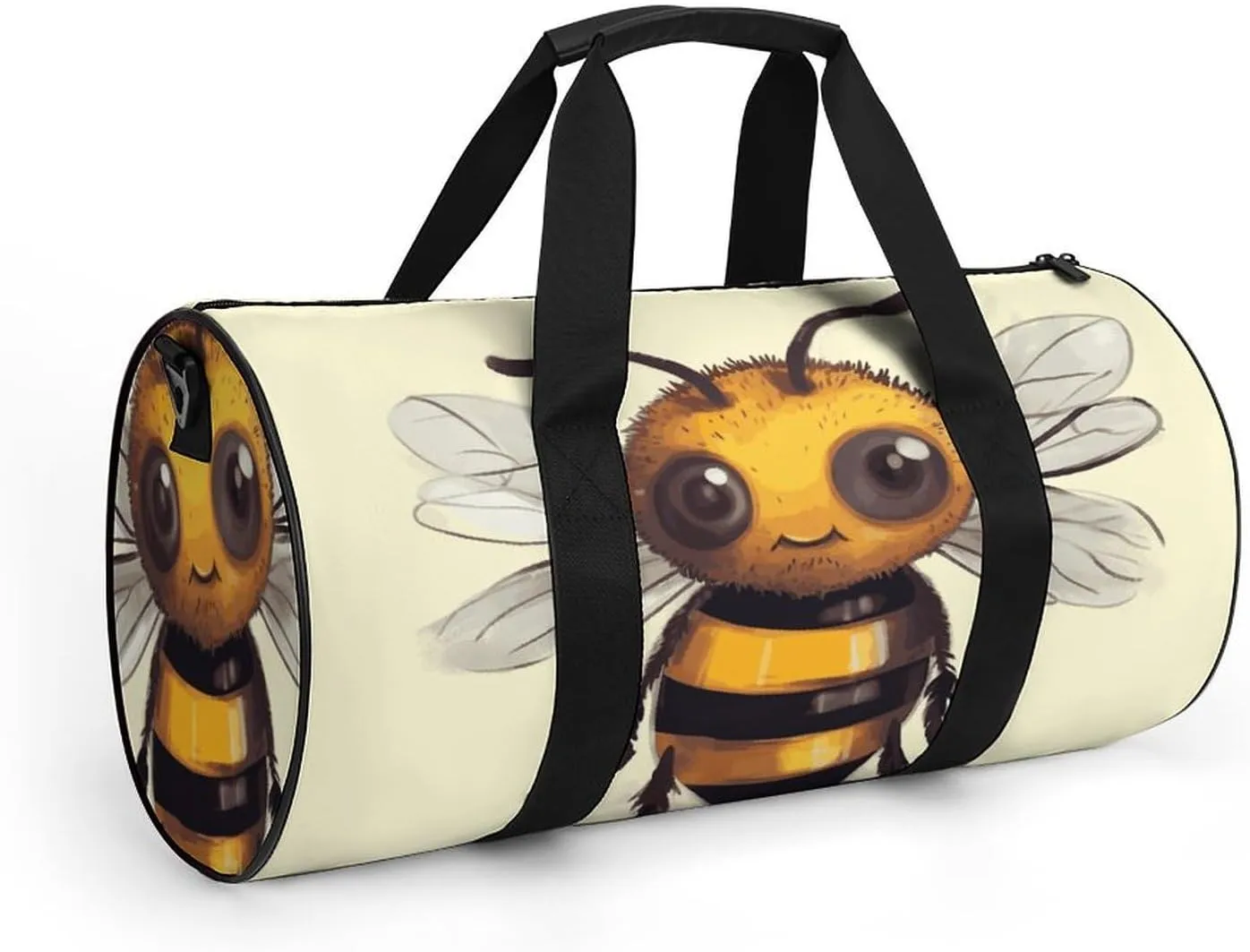Gym Bag for Men Women Cute Animal Duffel Bag Overnight Bag with Compartment Gym Sackpac