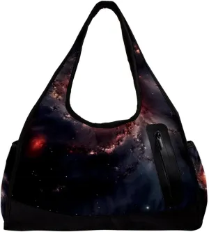 Gym Bags for Women,Duffle Bag for Travel,Universe Nebula Galaxy Sky,Gym Bag for Men