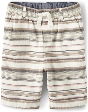 Gymboree Boys' and Toddler Linen Chino Shorts